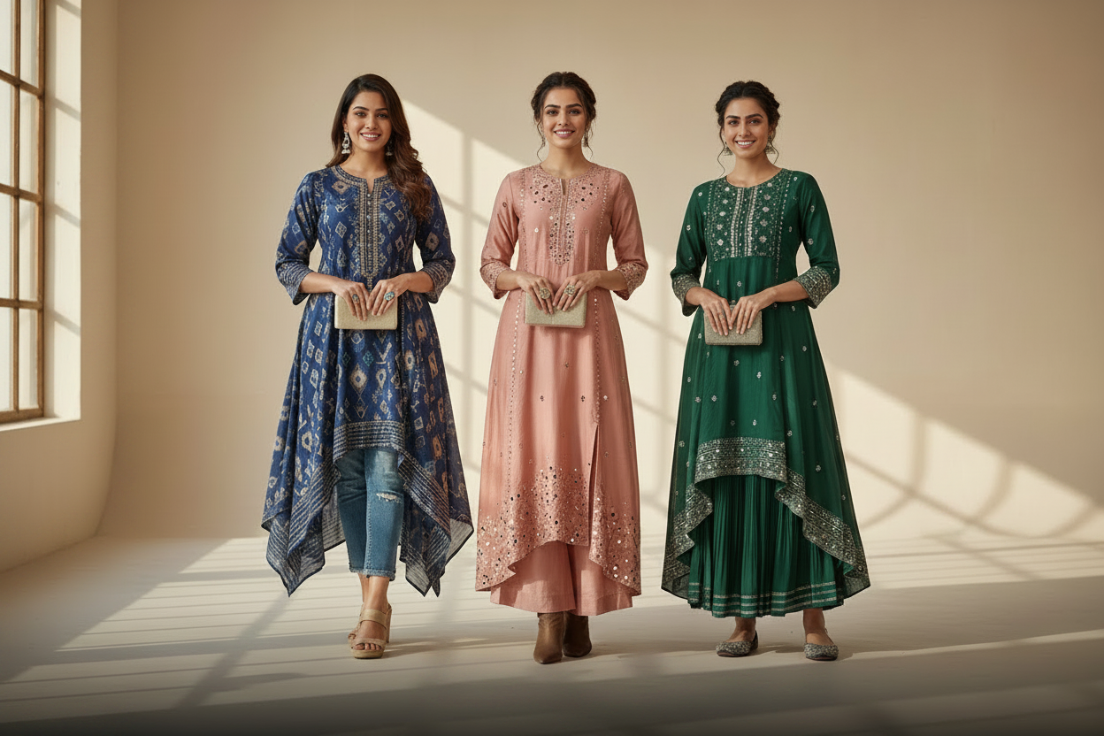 Girls in Kurtis Banner - No Text